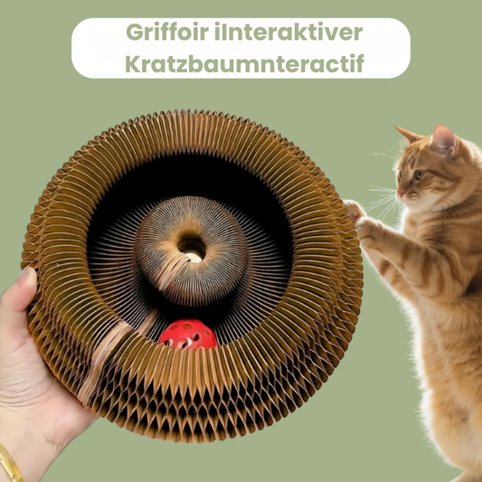 Interaktiver Kratzbaum für Katzen